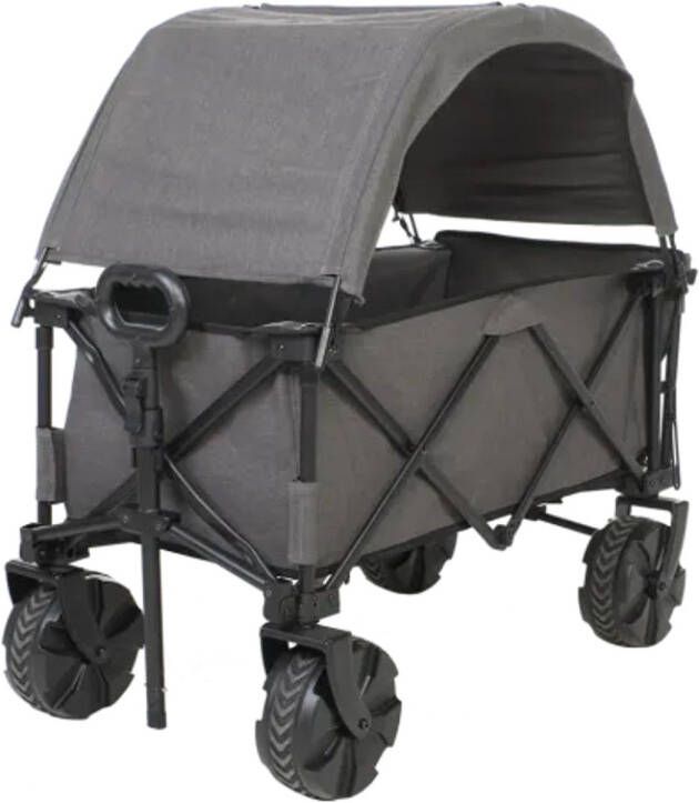 Travellife Burano Bolderkar Grey Met Dak Draagvermogen: 75 Kilo Compact Opvouwbaar