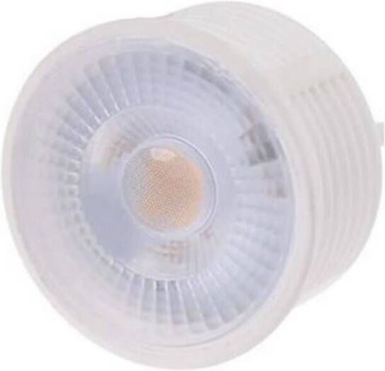 Tronix LED spot 5W 400 lumen 38° 2700K dimbaar vervangt een GU10 lamp slechts 26mm hoog wit aansluitdoos