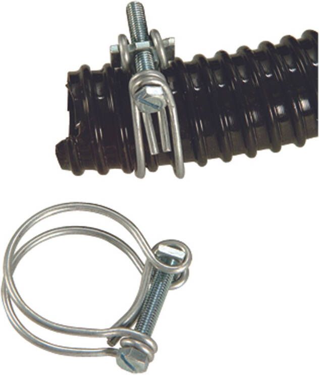 Ubbink Slangklemmen verzinkt 10 5 12mm pomp- en filteraccessoires - Foto 2