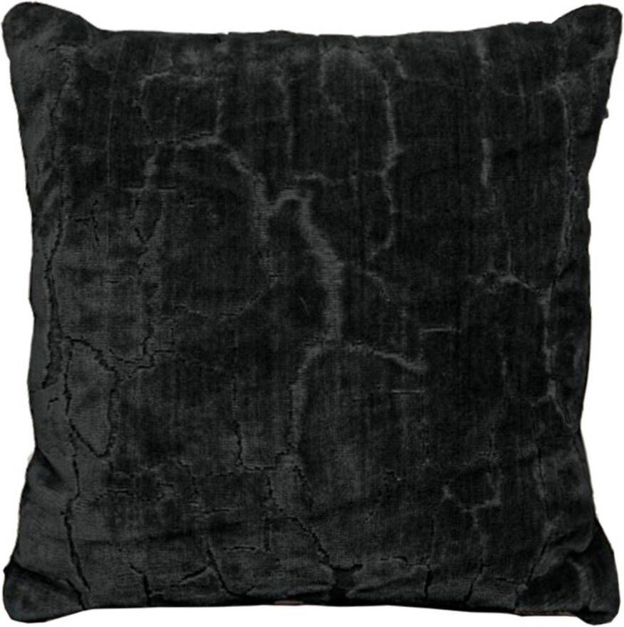 Unique Living Kussen Chez 45x45cm Black