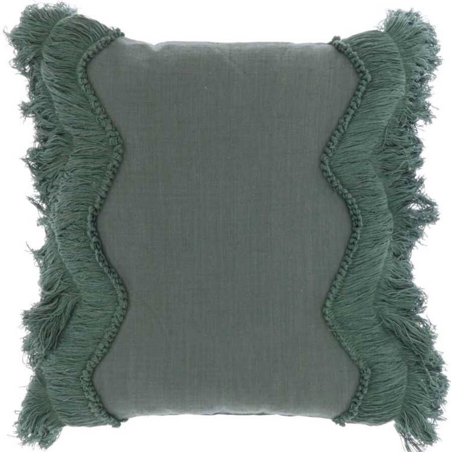 Unique Living Kussen Fajah 45x45cm Laurel Green