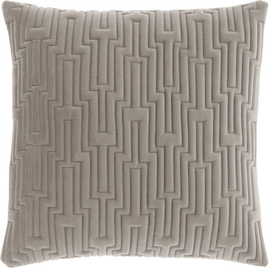 Unique Living Kussen Jaimy 45x45cm Chateau Grey