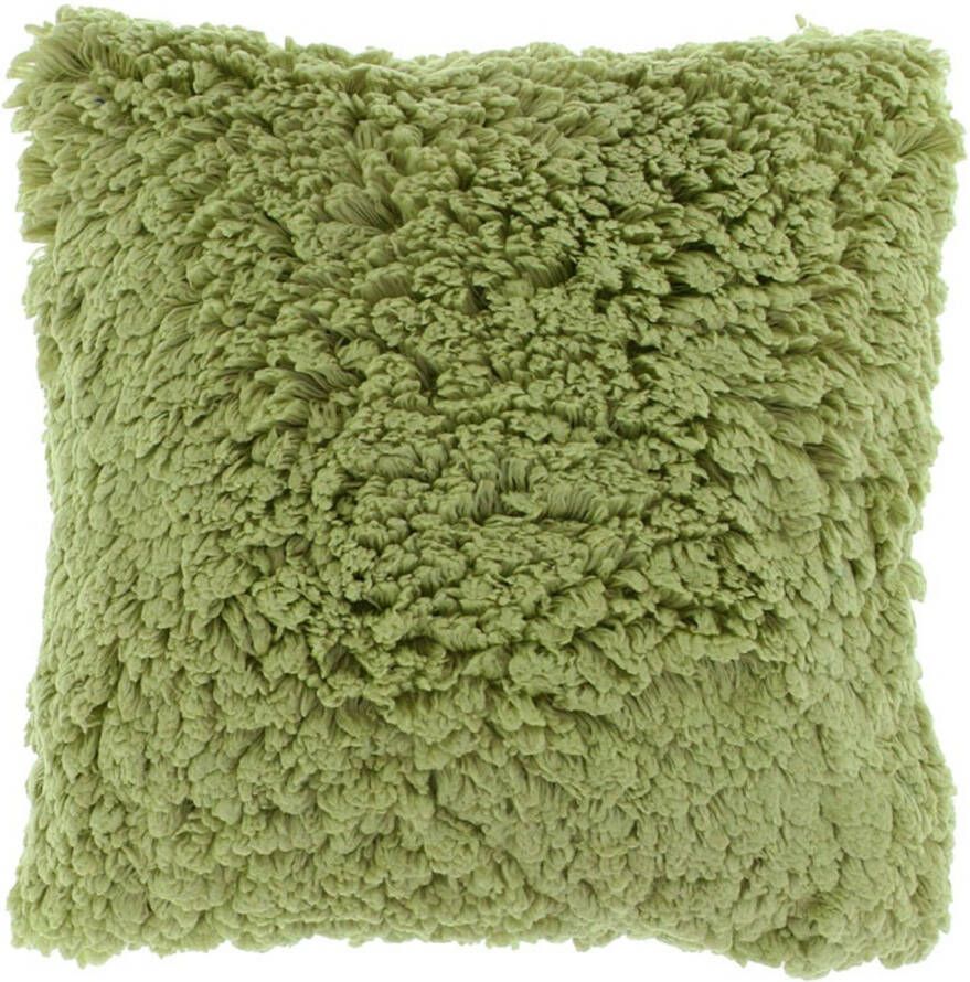 Unique Living Kussen Kjeld 45x45cm Moss Green