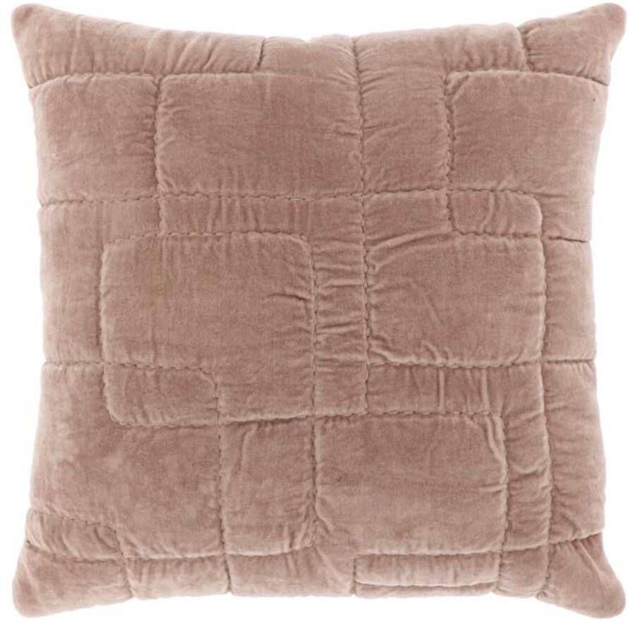 Unique Living Kussen Nika 45x45cm Old Pink