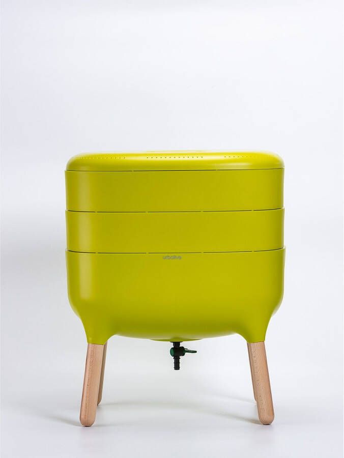 Urbalive Wormenbak Worm Composter Lime Green - Foto 3