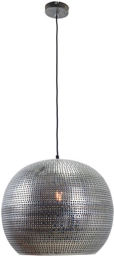 Urban interiors Spike Bol XL Hanglamp Zink Spijkergaten Ø40