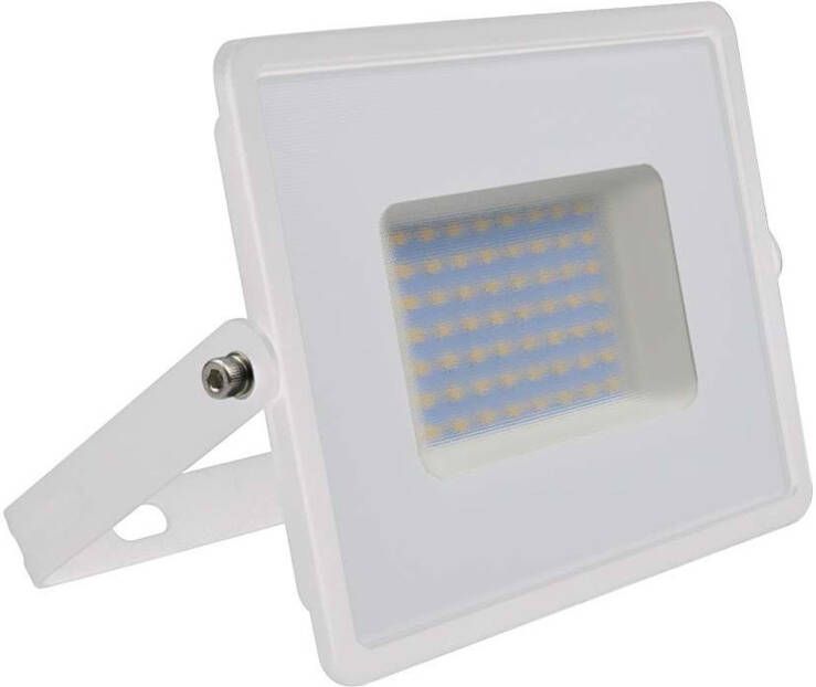 V-TAC Vt-4051w-n Witte Led Schijnwerpers E-serie Ip65 50w 4300 Lumen 6500k