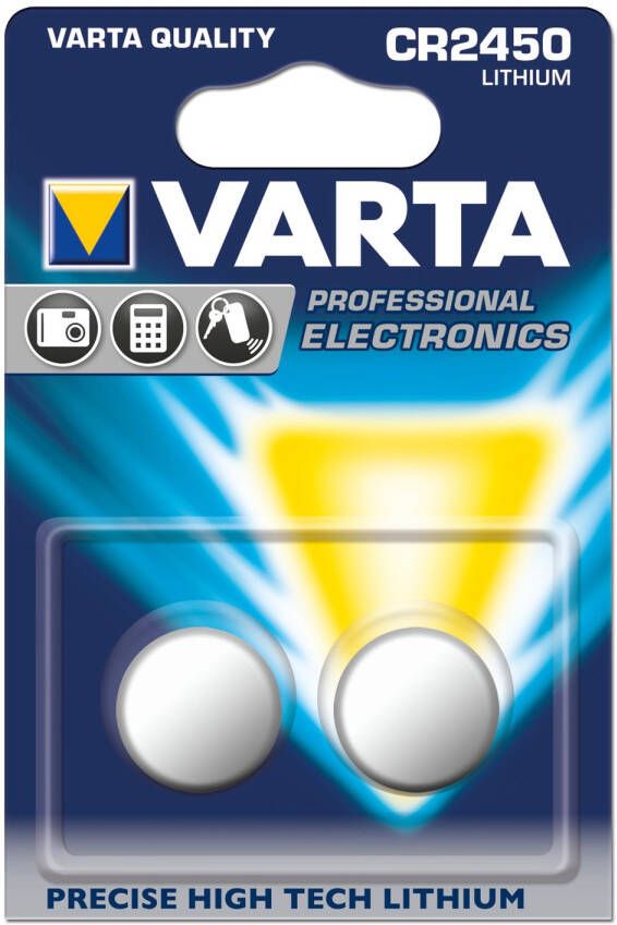 Varta Batterij Cel Cr2450 Lithium 3v 2x