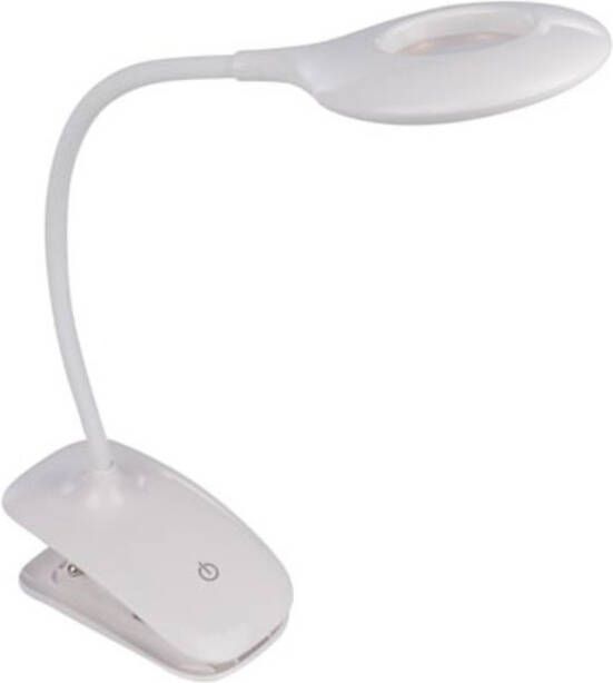 Velleman Oplaadbare Led-lamp Met Klem voet Zwanenhals Usb-aansluiting Metaal