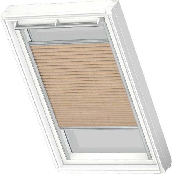 VELUX Manueel Lichtdoorlatend Plisségordijn Fhl Sk06 1277s Donkerzand