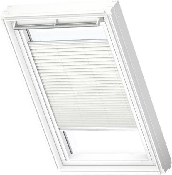 VELUX Manueel Lichtdoorlatend Plisségordijn White Line Fhl Pk08 1016swl Wit