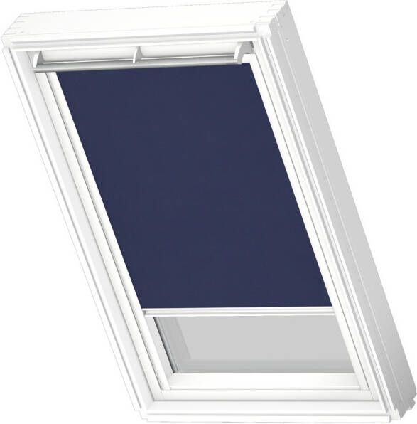 VELUX Manueel Lichtdoorlatend Rolgordijn Rfl Fk06 9050swl Donkerblauw