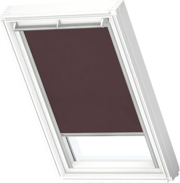 VELUX Manueel Lichtdoorlatend Rolgordijn Rfl Uk08 4162s Donkerbruin