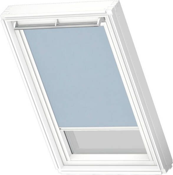 VELUX Manueel Lichtdoorlatend Rolgordijn Rfl Uk08 4166swl Lichtblauw