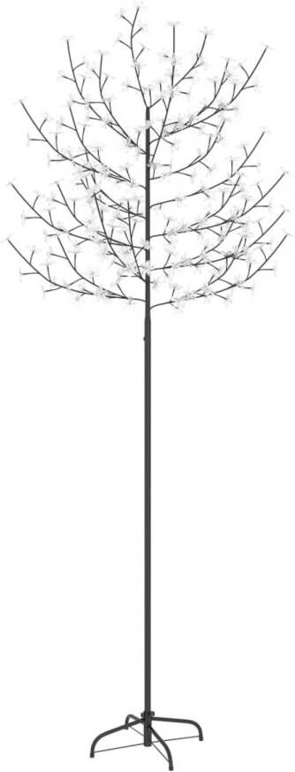 VidaXL Kerstboom 220 LED's warm wit licht kersenbloesem 220 cm