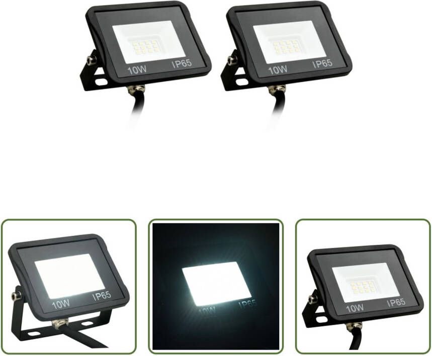 VIDAXL Led Spotlight 10.5 X 7.5 Cm 6.000k 700 Lm 120°