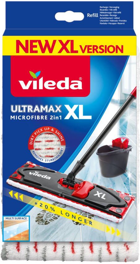 Vileda Dweil Navulling Ultramax Power Xl