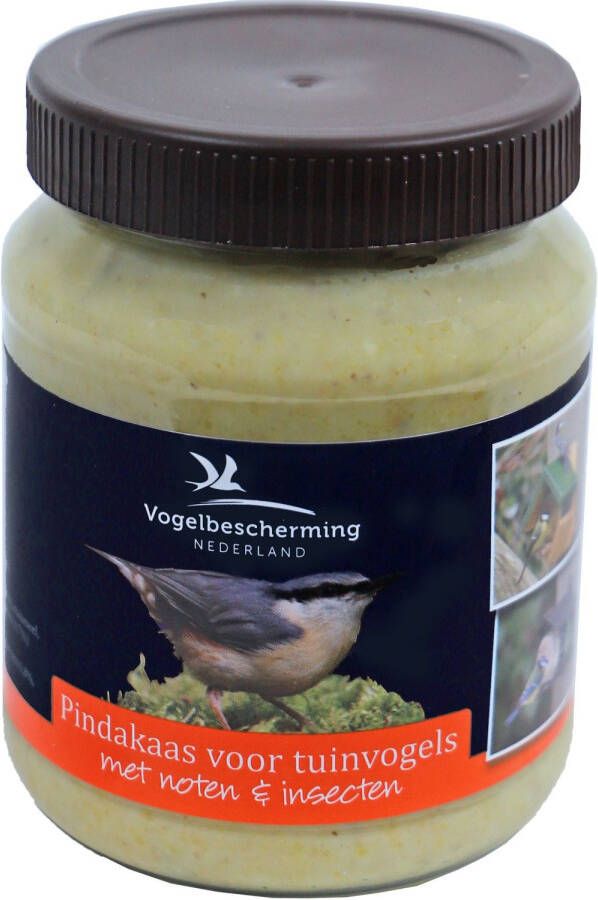 Vogelbescherming Vogelvoer Pindakaas Met Insecten 330 Gr