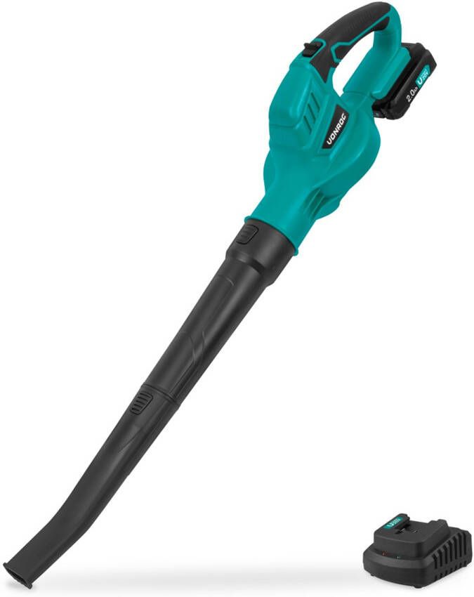 VONROC Accu Bladblazer 20v – Nieuw 2024 Model | Incl. 2.0ah Accu En Snellader