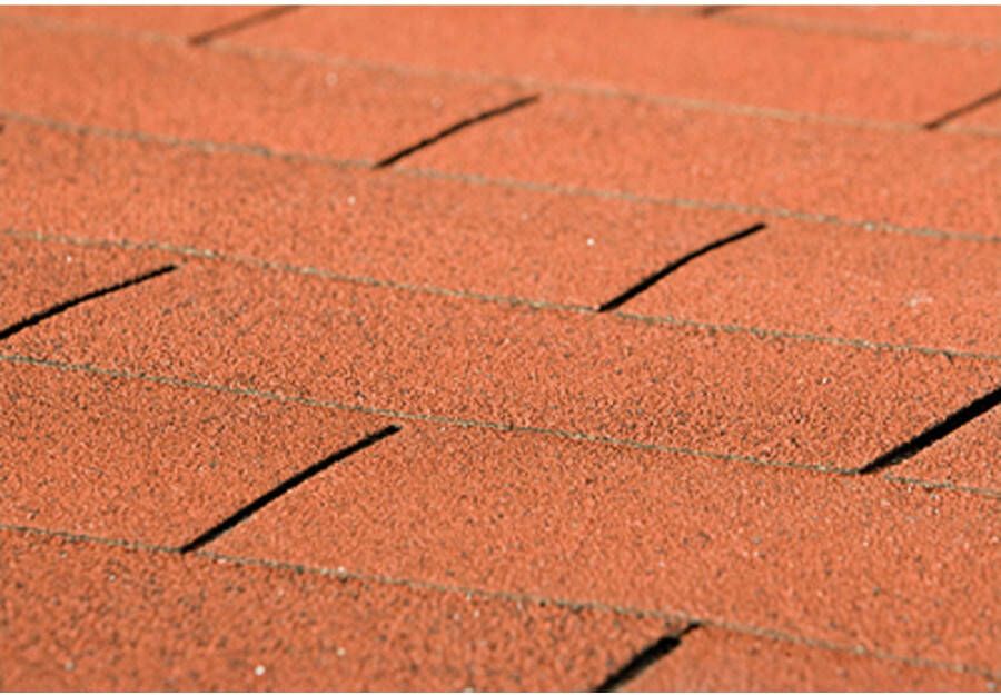 WEKA Bitumen Dakshingles Rechthoekig Rood 3m²