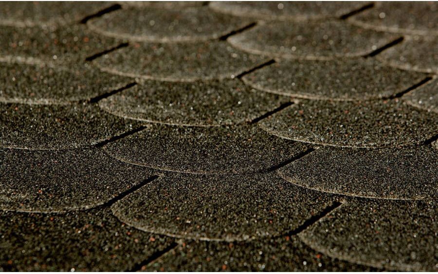 WEKA Bitumen Dakshingles Rond Antraciet 3m²