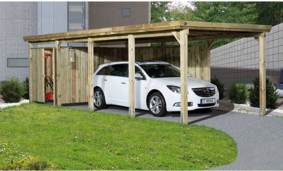 WEKA Carport 617 Gr. 3 Zonder Dak 294x784cm