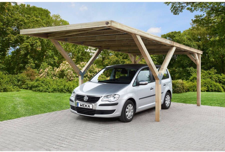 WEKA Carport-enkel 612 Zonder Dak 360x606cm