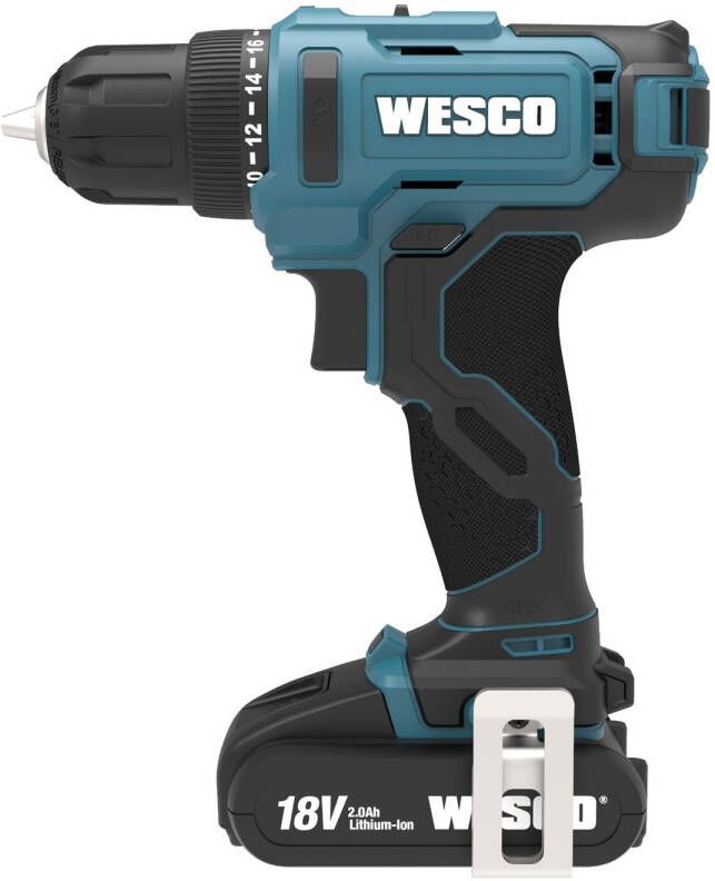 Wesco Accuboormachine Ws2404k2 18v (2 Accu's)