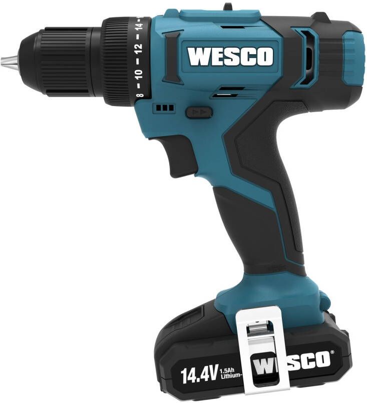 Wesco Accuboormachine Ws2723k2 14 4v (2 Accu s)