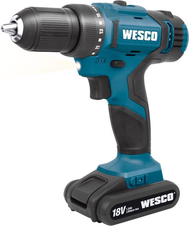 Wesco Accuboormachine Ws2906k 18v (1 Accu)