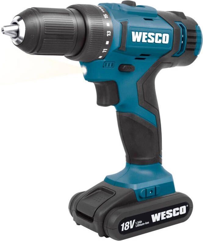 Wesco Accuboormachine Ws2906k2 18v (2 Accu s)