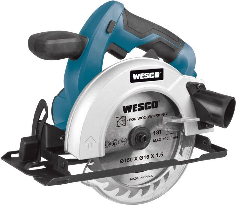 Wesco Cirkelzaag Ws2914.9 18 V (zonder Accu)