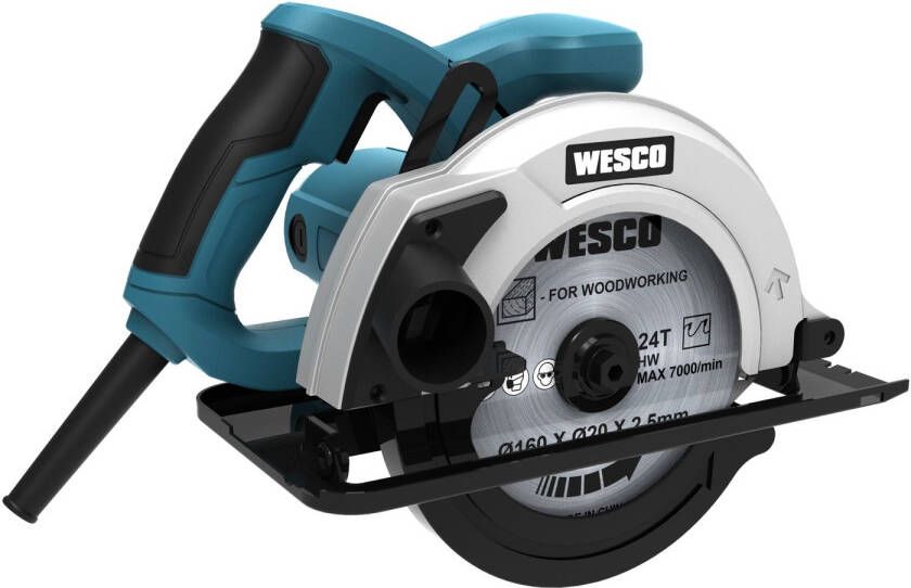 Wesco Cirkelzaag Ws3435 1200w