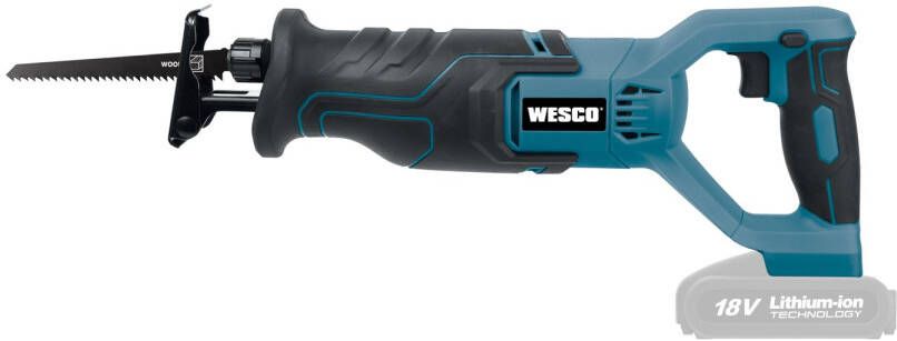 Wesco Reciprozaag Ws2976.9 18v