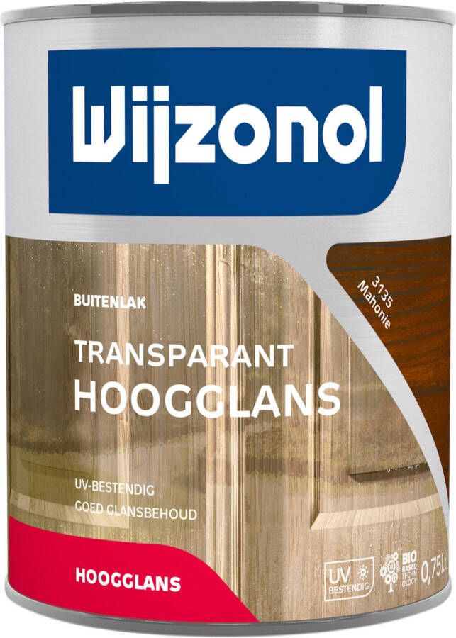 Wijzonol Transparant Hoogglanslak 3135 Mahonie 750ml