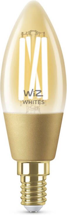 WiZ Connected WiZ Kaarslamp Filament Warm- tot koelwit licht Goud E14 - Foto 3
