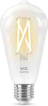 WiZ Edison Filament Slimme LED Verlichting Warm- tot Koelwit Licht E27 60W Transparant Wi-Fi - Foto 4