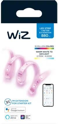 WiZ Ledstrip verlengstuk Slimme LED verlichting Gekleurd en Wit Licht 1 Meter Wi-Fi Uitbreiding - Foto 3