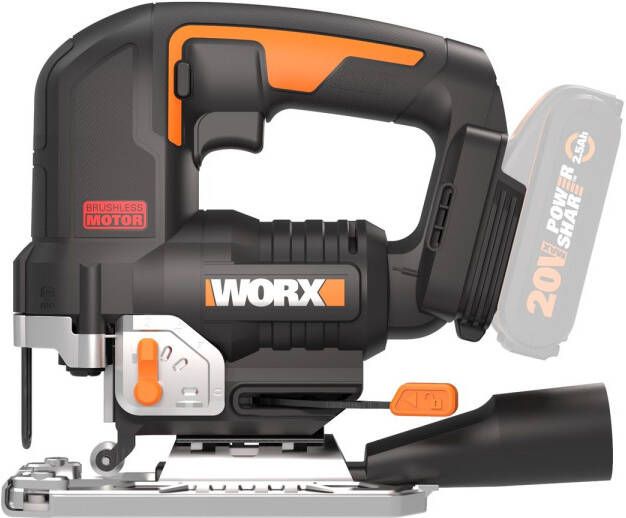 Worx Decoupeerzaag Wx542.9 20v (zonder Accu)