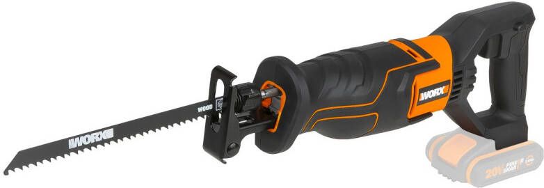 Worx Reciprozaag Wx500.9 20v (zonder Accu)