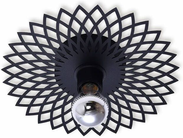 Ylumen Plafondlamp Ombra Ø 30cm Zwart