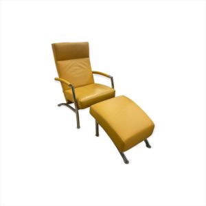 Leolux Helical + hocker Saffron 3217