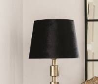 Sizland Dezign Lampenkap Stazie Velvet Zwart