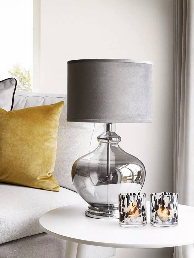 Sizland Dezign Lampenvoet Grand Pearl Spiegel Glas Transpartant