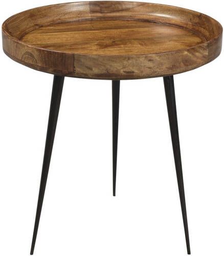 Artistiq Living Artistiq Bijzettafel Nowi Mangohout 50cm Rond