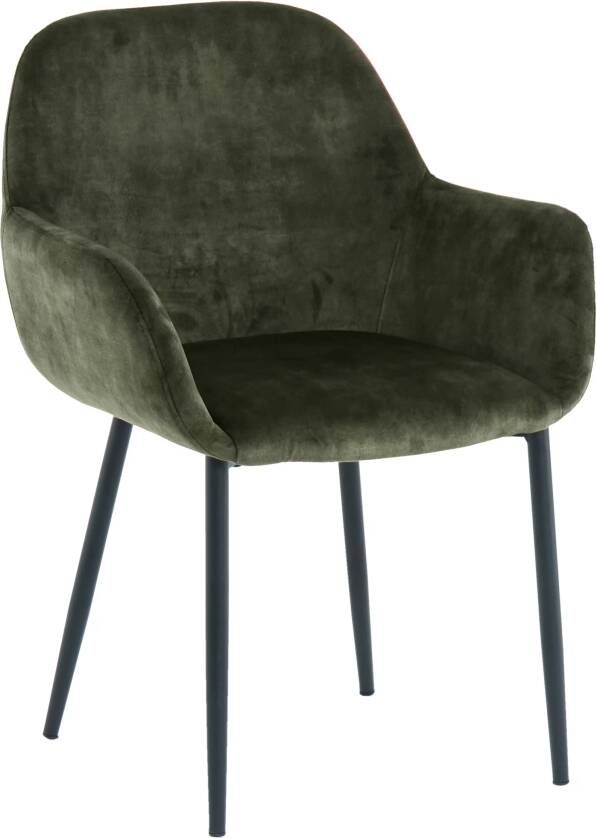 Artistiq Living Artistiq Eetkamerstoel Linna Velvet groen