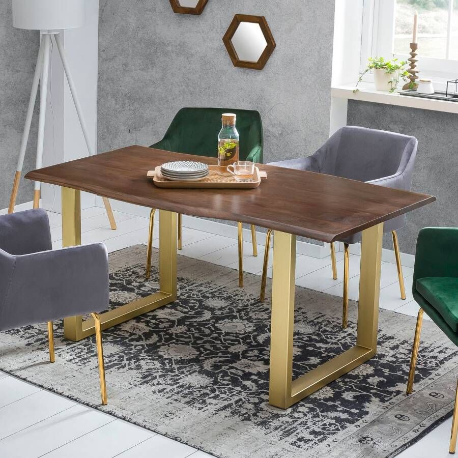 Artistiq Living Artistiq Eettafel Tahisha Acaciahout 160 x 85cm Bruin