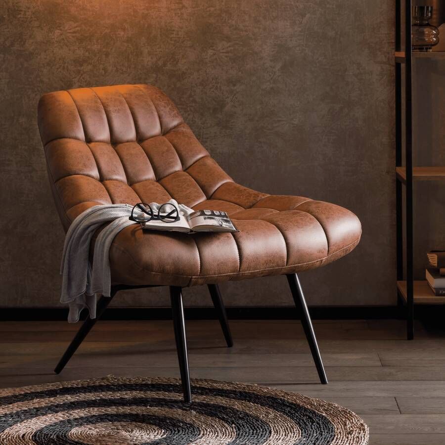 Artistiq Living Artistiq Fauteuil Aris PU Cognac