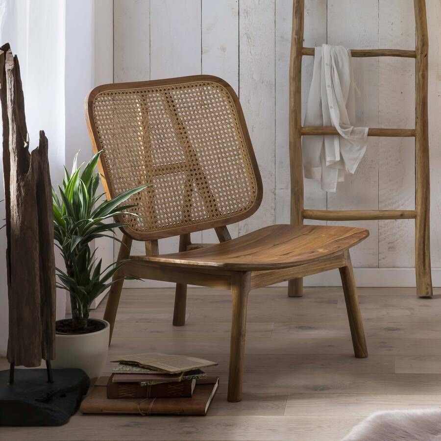 Artistiq Living Artistiq Fauteuil Takeshia Teak en rotan Hout