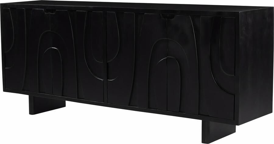 Artistiq Living Artistiq Dressoir Elisebeth Mangohout 180cm Zwart